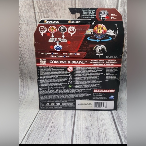 Bakugan Street Brawl Special Attack - Dragonoid Nillious - Picture 3 of 3